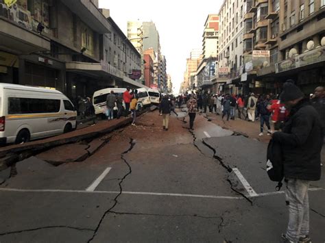 Underground gas explosion - Published 12:23 PM PDT, July 19, 2023 JOHANNESBURG (AP) — A suspected underground gas explosion during Johannesburg's evening rush hour ripped open roads and flipped more than 20 cars in South Africa's biggest city Wednesday, injuring at least nine people, authorities said.